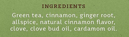 Stash Tea Chai Green Tea - Caffeinated, Non-GMO Project Verified Premium Tea with No Artificial Ingredients, 20 Count (Pack of 6) - 120 Bags Total