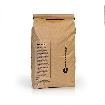 5lb Fair Trade Organic Certified Mexican Chiapas Ground Coffee Medium Roast, 100% Arabica Specialty Coffee, 80 ounces, 5 pounds, Bulk Coffee