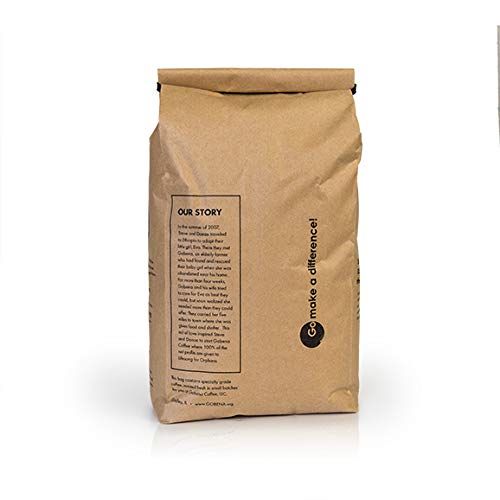 5lb French Vanilla Whole Bean Medium Roast Coffee, 100% Arabica Coffee, 80oz, Bulk