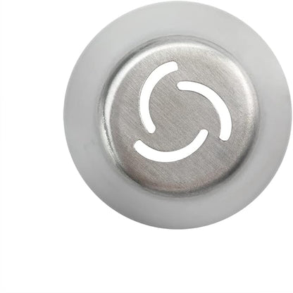 Restaurantware-Russian Piping Tip, 1 Petal Cake Decor Piping Tip - #18, Corrosion-Resistant, Stainless Steel Decorating Tip For Frosting, Dishwashable, Decorate Cupcakes, Cakes, or Cookies
