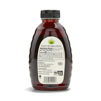 365 by Whole Foods Market, Organic Raw Agave Nectar, 23.5 Ounce