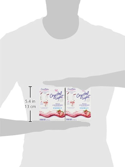 Crystal Light Energy Strawberry On-The-Go Powdered Drink Mix 30 Count