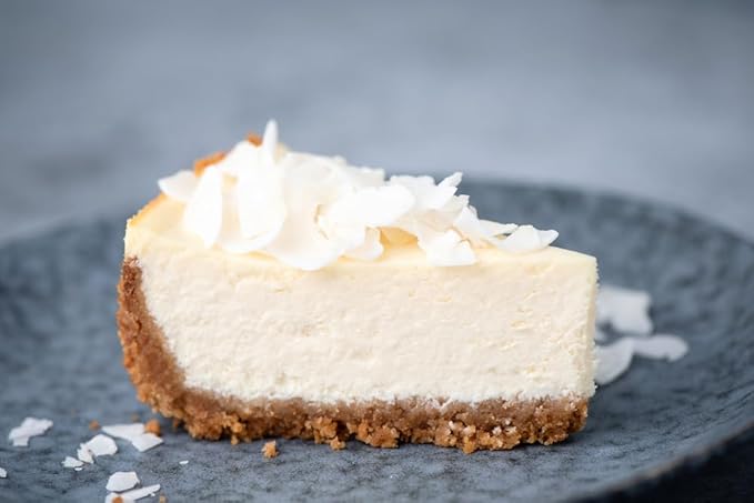 A Blend Above Toasted Coconut Cream Cheesecake Mix - No-Bake Desserts, All Natural, Vegan, Gluten Free, No MSG - Instant Dessert Mix, Fruit Dip, Bagel Topping, Frosting, Cheesecake Filling - Makes 16 Oz (Pack of 3)