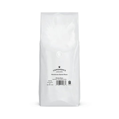 Cameron's Coffee Roasted Whole Bean Coffee, Honduras Santa Rosa, 4 Pound