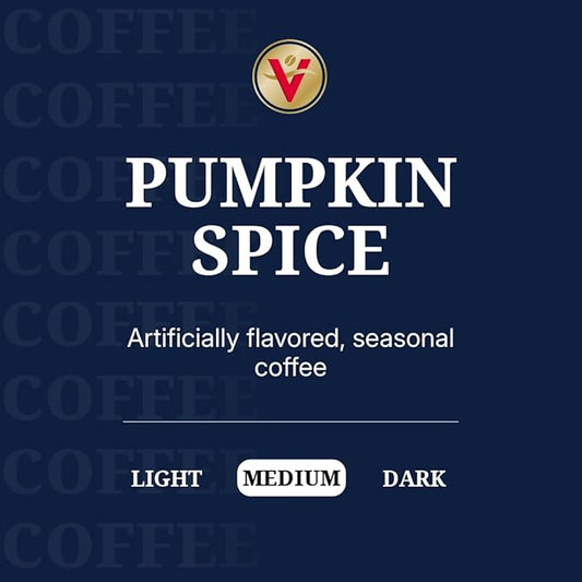 Victor Allen's Coffee Pumpkin Spice Flavored, Medium Roast, 42 Count, Single Serve Coffee Pods for Keurig K-Cup Brewers