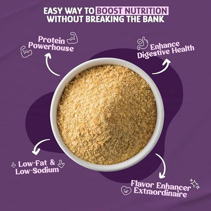 Country Life Nutritional Yeast Flakes with B-12, Fortified, Vegan, High Protein, Bulk Box, 50 lb