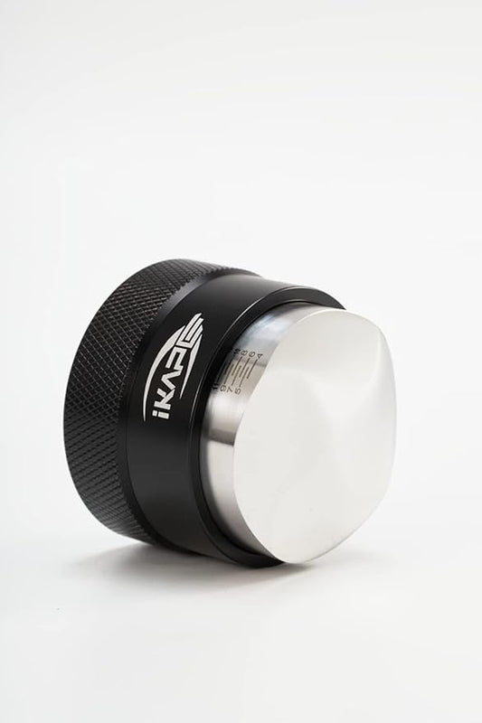 IKAPE Coffee Products, 49mm Coffee Distributor, Gravity Adaptive Espresso Distributor Fits All 49mm Espresso Portafilter(Black)