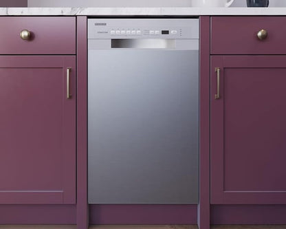 EdgeStar BIDW1802BL 18 Inch Wide 8 Place Setting Built-In Dishwasher