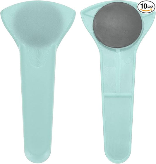 uxcell 2 Pcs Magnetic Scissor Holder, 7.48" x 3.46" Plastic Scissors Cover Durable Waterproof Protector Portable with Round Magnetic Absorber for Kitchen Shears, Blue