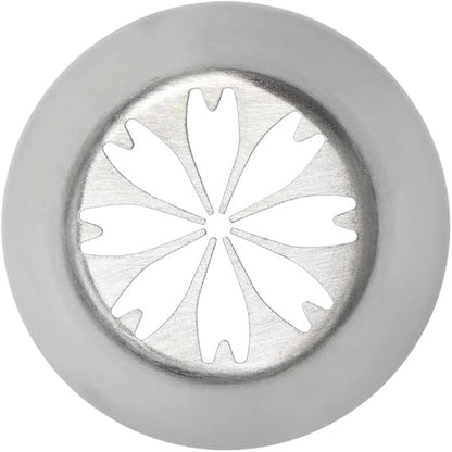 Restaurantware-Russian Piping Tip, 1 Flower Cake Decor Piping Tip - #21, Corrosion-Resistant, Stainless Steel Decorating Tip For Frosting, Dishwashable, Decorate Cupcakes, Cakes, or Cookies