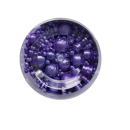 Edible Purple Sugar Pearls Candy Sprinkles 120G/ 4.23Ounce Baking Cake Sprinkles Cupcake and Cake Topper Cookie Decorations Wedding Party Valentines Halloween Christmas Supplies