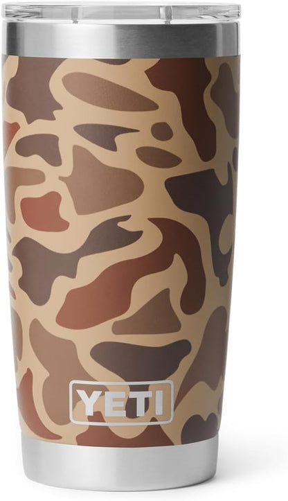 YETI Rambler 20 oz Stainless Steel Vacuum Insulated Tumbler w/MagSlider Lid