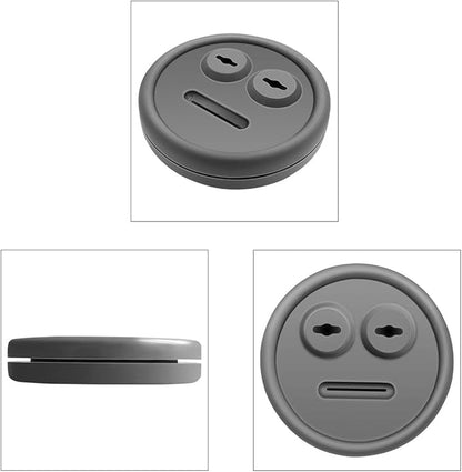 3 Pack Meat Thermometer Probe Grommet for Grill, Replacement for Weber 85037 Smokey Mountain Cookers Accessories, and Other Grills DIY Probes Port