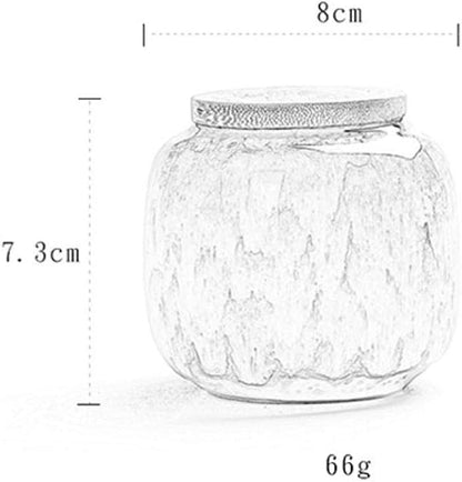 Ceramic Storage Jars, Exquisite Glaze Food Canisters for Kitchen Spice Storage,Tea Caddy Storage,Coffee Jar,Condiment Jar with Seald Lid (Khaki)