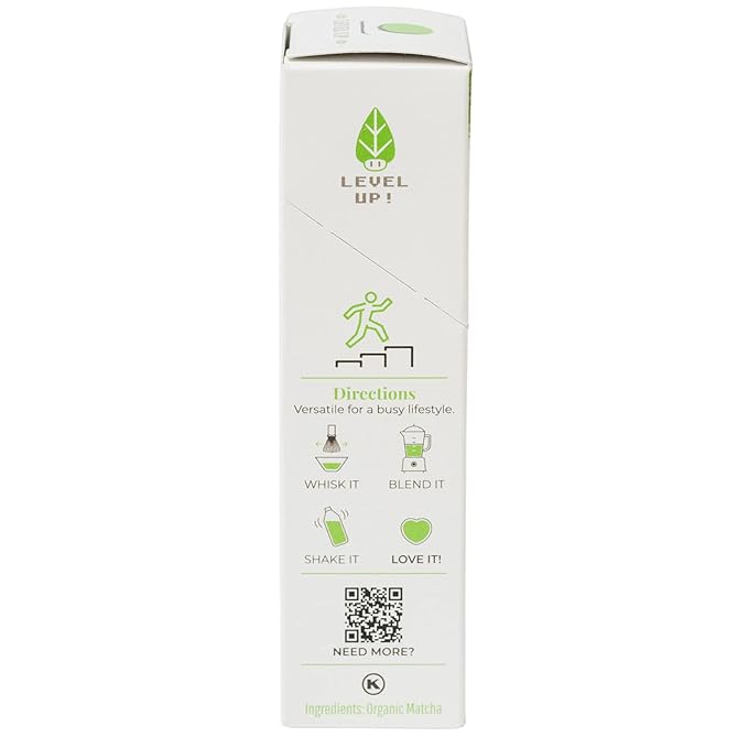 Matcha Green Tea Powder Single Serving Sticks, Dr. Weil's Ceremonial Organic Matcha Powder Singles Packets - Individual Tea Packets (6)
