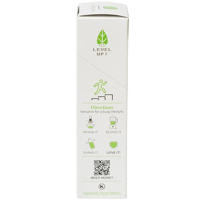 Matcha Green Tea Powder Single Serving Sticks, Dr. Weil's Ceremonial Organic Matcha Powder Singles Packets - Individual Tea Packets (6)