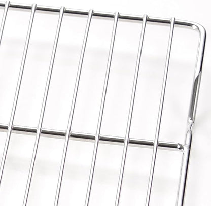 2-Pack Cooling Racks for Baking, 10x15 Inch Heavy Duty Stainless Steel Wire Baking Rack, Oven Safe Cookie Cooling Rack Set, Fits Half Sheet Pan, Dishwasher Safe & Non-Toxic