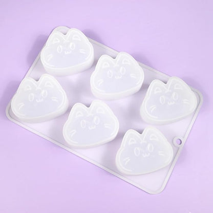 mostsom Cat Shape Cheese Mousse Silicone Cake Decorating Mold For Baking Mould Dessert Mousse Pastry Mould Ice Cream Mold Kitchen Tools (D_ Cat)