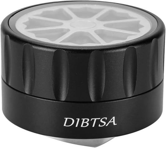 58.35mm Gravity Coffee Distribution Tool, Gravity Adaptive Coffee Distributor, Anti-slip Espresso Leveler, Barista Espresso Accessories, 304 Stainless Steel base