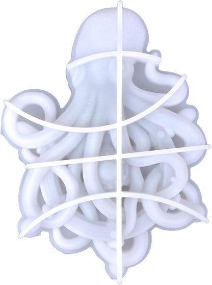 Octopus Resin Mold, Cute Silicone Octopus Epoxy Molds, 3D Large Animal Silicone Molds for Resin Casting, Wall Hanging, Desktop Ornament Home Decor (6), OSM-58