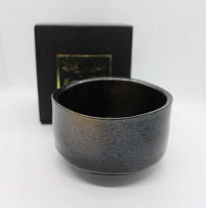 Japanese Traditional Handcrafted Mino Matcha Chawan Tea Bowl Cup Ceremony Tableware Pottery (Kurosakin Kesho)