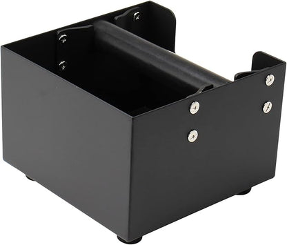 Espresso Knock Box, Stainless Steel Coffee Grind Knock Box Ground Waste Bin Container with Rubber Knocking Bar for Coffee Maker Machine