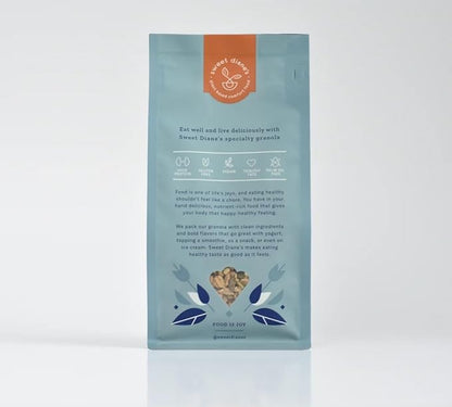 Sweet Diane’s Granola – Standard Size (12 oz): Organic Granola, Low-Sugar, High-Fiber, Gluten-Free, Vegan, Delicious Breakfast and Snack Topper (Classic Size, Blueberry Almond)