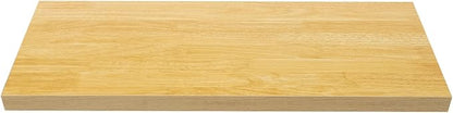 Butcher Block Countertop | 30x12in Wood Board Countertop | DIY Washer Dryer/Island/Kitchen Counter top | countertop Cutting Board | 1102lbs Load Capacity | Wood Color | NO Base Legs, 1.38in Thick
