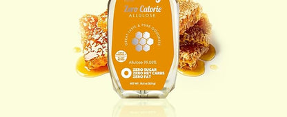 ALTist Allulose Syrup Sweetener – Zero Calorie Liquid Sugar Alternative, Keto, Vegan, Non-GMO, Plant-Based | 1:1 Sugar Replacement, No Net Carbs, Zero Fat, 17.7 fl oz x 2 Bottle - Honey