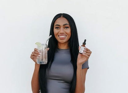 Pure Inventions - Black Cherry Water Infusion Drops - Antioxidants, Vitamin C & Electrolytes -Health & Wellness Drink -Immunity Support -Sugar Free, Zero Calorie, No Artificial Sweeteners -30 Servings