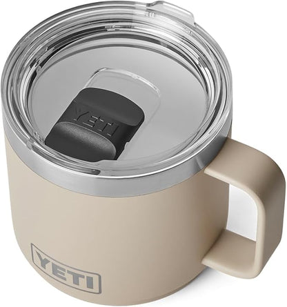 YETI Rambler 14 oz Stackable Mug, Vacuum Insulated, Stainless Steel with MagSlider Lid