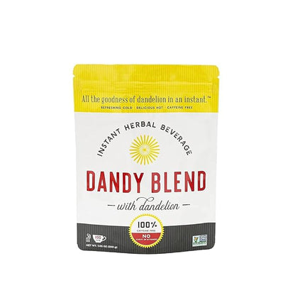 100 Cup Bag of Original Dandy Blend Instant Herbal Beverage with Dandelion, 7.05 oz. (200g) Bag