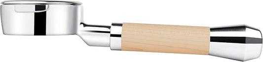 LILQ 58mm Bottomless Naked 2 Ears Portafilter Compatible with E61 Grouphead Machines– Includes 18–20g Basket (Maple Fusion, 58mm For E61)