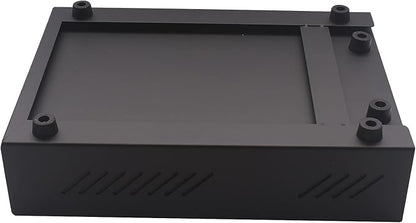 Espresso Knock Box Drawer, 2.5L Capacity Stainless Steel Detachable Coffee Ground Knock Container, For Home, Office, Restaurant and Coffee Shop (Black)