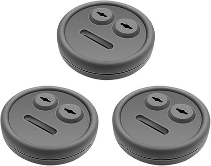 3 Pack Meat Thermometer Probe Grommet for Grill, Replacement for Weber 85037 Smokey Mountain Cookers Accessories, and Other Grills DIY Probes Port