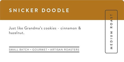 Sarasota Coffee Whole Bean Snickerdoodle Sugar Cookie | Medium Roast Gourmet Flavored Coffee Beans | Low Acid, Mold Free, Specialty Grade Bulk Coffee Beans | 5lb (80 oz)