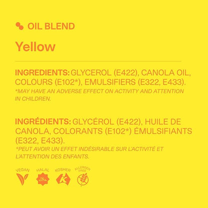 Colour Mill Oil-Based Food Coloring, 20 Milliliters Yellow