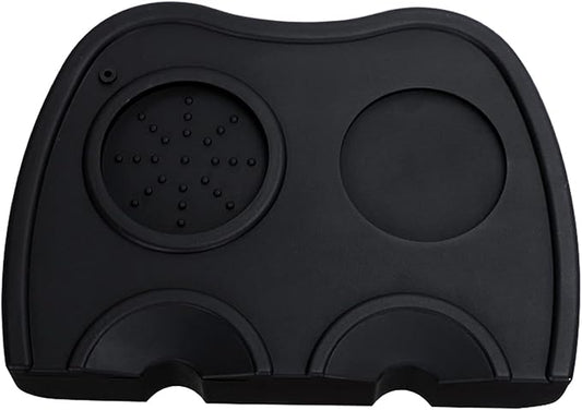 Coffee Tamper Mat Silicone Corner Tamping Mat (Large)