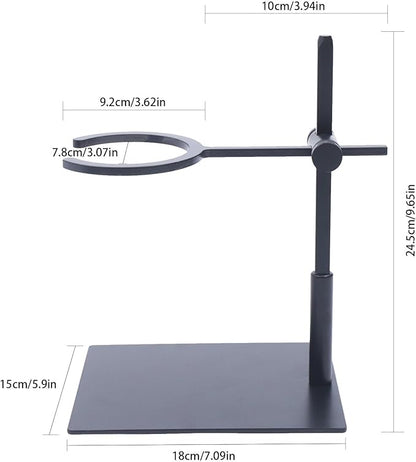 Xuthusman Coffee Dripper Holder Silicone Base Glass Funnel Stand Portable Coffee Dripper Rack Hight Adjustable for Home Kitchen