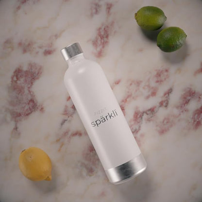 Stainless Steel Carbonation Bottle and Water Bottle | Compatible With Philips Carbonation Soda Maker and Aarke Soda Makers, Dishwasher Safe