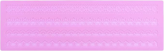 Embossing Lace Fondant Molds, Silicone Lace Mold for Cakes Decorating, Silicone Molds for cake lace Mat Craft Tools