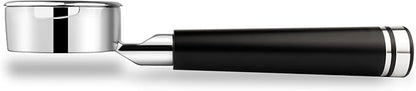 LILQ 58mm Bottomless Naked 2 Ears Portafilter Compatible with Breville Machines– Includes 18–20g Basket (Aluminum Flat, 58mm For Breville)
