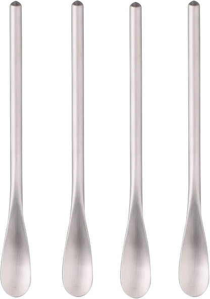 IMEEA Coffee Stirrers Demitasse Espresso Spoons SUS304 Stainless Steel Coffee Stir Sticks 5.9-Inch Tea Spoon, Set of 4