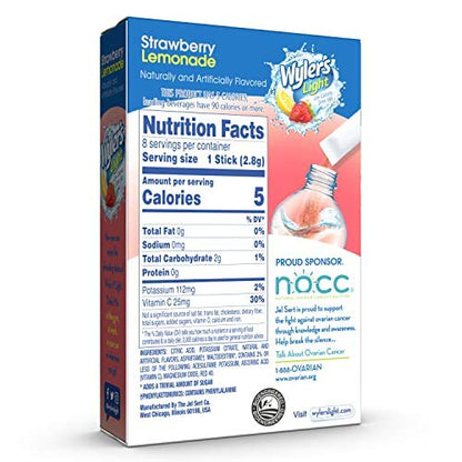 Singles Tо Go Powder Packets, Wаter Drink Mix, Strawberry Lemonade, 96 Singlе Servings (Pack of 12) Strawberry Lemonade