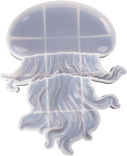 Octopus Resin Mold, Gasusen 3D Large Sea Animals Octopus Silicone Molds for Epoxy Resin Casting, Wall Hanging Ornaments, Home Decor, Halloween Christmas Gifts, DIY Craft