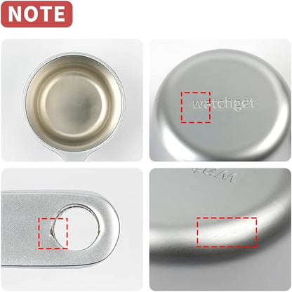 watchget Coffee Scoop 1 Tablespoon Metal Measuring Spoon for Coffee Beans, Ground Coffee, Tea, Milk, Short Handle Measuring Scoop Kitchen Tool