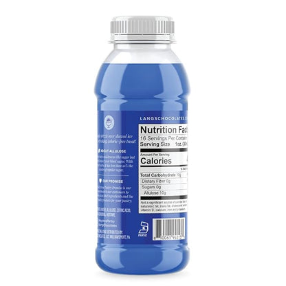 Keystone Pantry Keto Shaved Ice Syrup Blueberry 2 pack 1 pint bottles Gluten Free Nut Free Allergen Free Dairy Free No added sugar 0 net carbs diabetic friendly