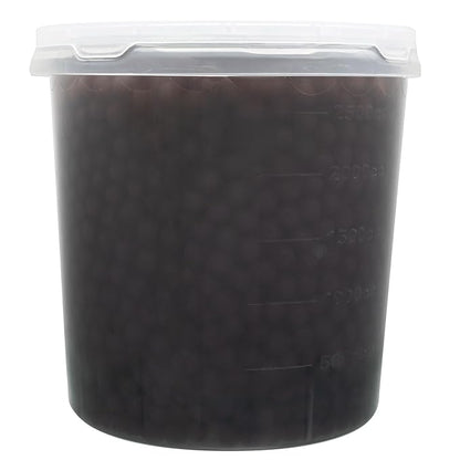 Tea Zone [7 Pounds] Brown Sugar Popping Pearls for Boba Tea Beverages, Sweets, Ice Cream Topping | B2066