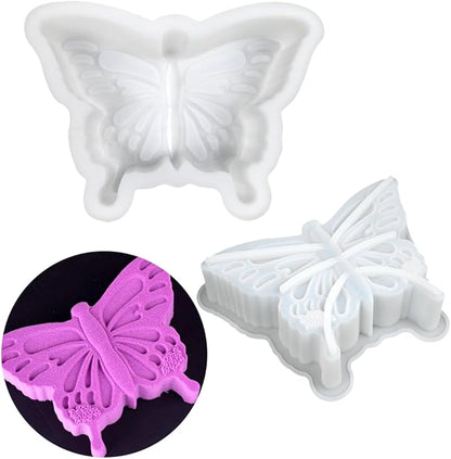 mostsom Butterfly Mousse Cake Silicone Mold DIY French Pastry Dessert Jelly Soap Flip Sugar Baking Tool Accessories (C_ Butterfly)