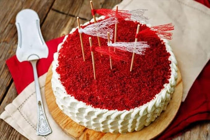 A Blend Above Red Velvet Cake Mix - No-Bake Desserts, All Natural, Vegan, Gluten Free, No MSG - Instant Dessert Mix, Fruit Dip, Bagel Topping, Frosting, Cheesecake Filling - Makes 16 Oz (Pack of 3)